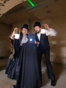 Guides in period costume